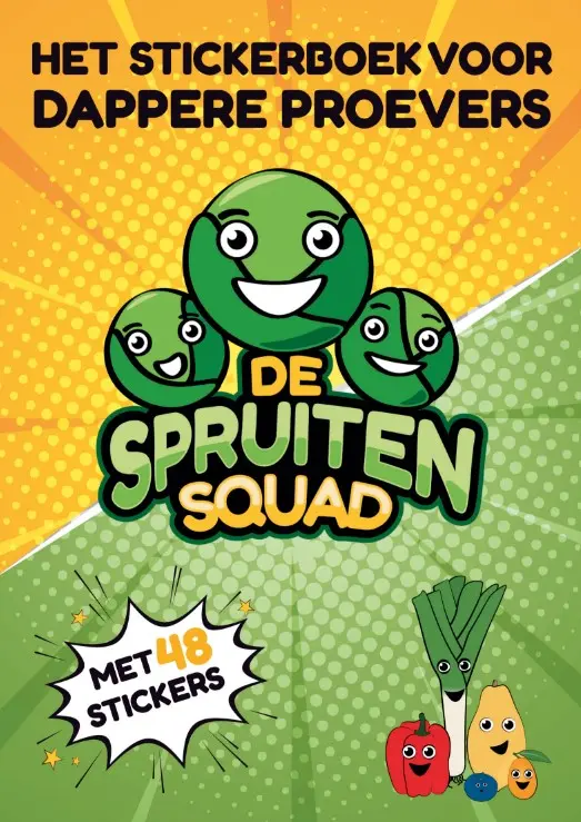 Sticker Boek De Spruiten Squad